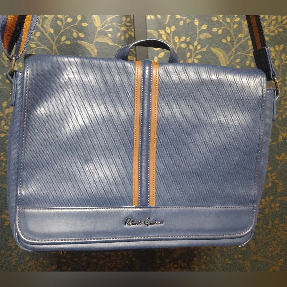 Robert Graham messenger Faux Leather bag